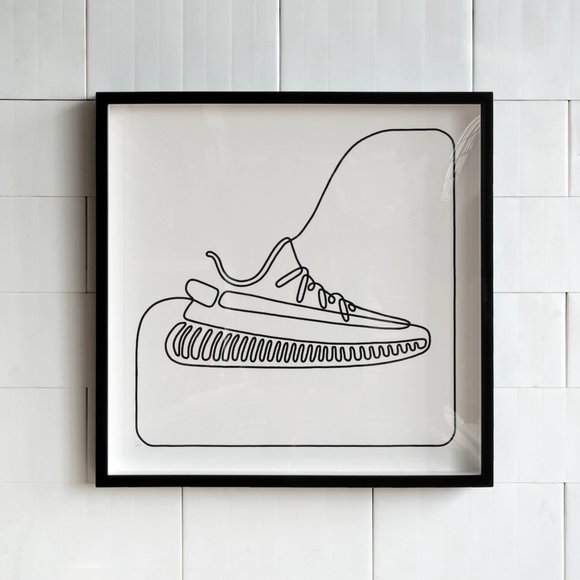 Limited Edition Yeezy Sneaker Art (9/100)
